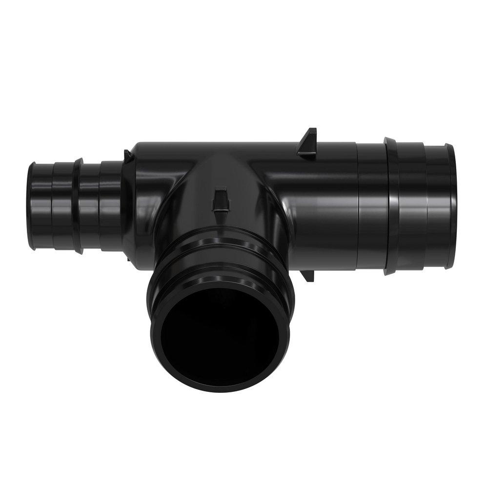 2 x 1-1/2 x 2 in. Plastic PEX Expansion Reducing Tee 