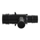 Jones Stephens Black Plastic PEX Expansion Reducing Tee 