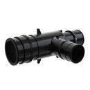 Jones Stephens Black Plastic PEX Expansion Reducing Tee 