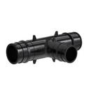 Jones Stephens Black Plastic PEX Expansion Reducing Tee 