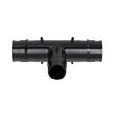 Jones Stephens Black Plastic PEX Expansion Reducing Tee 