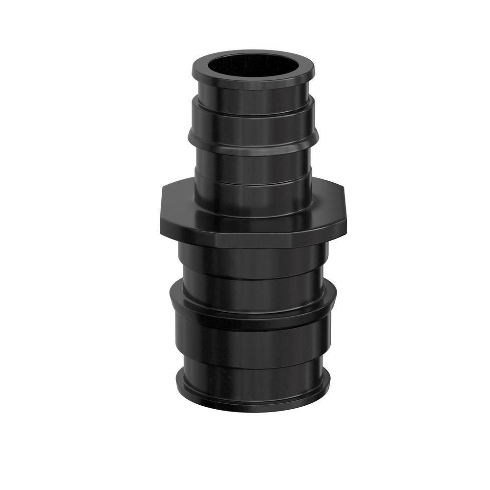 Jones Stephens Black Plastic PEX Expansion Coupling 