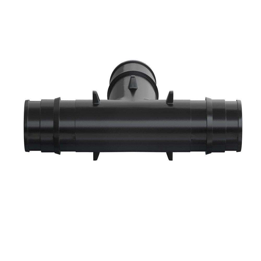 Jones Stephens Black Plastic PEX Expansion Tee 