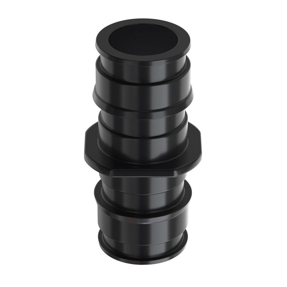Jones Stephens Black Plastic PEX Expansion Coupling 