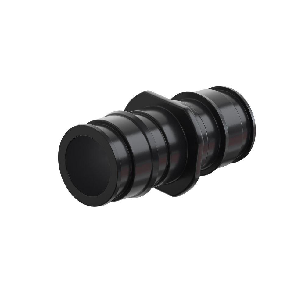 Jones Stephens Black Plastic PEX Expansion Coupling 