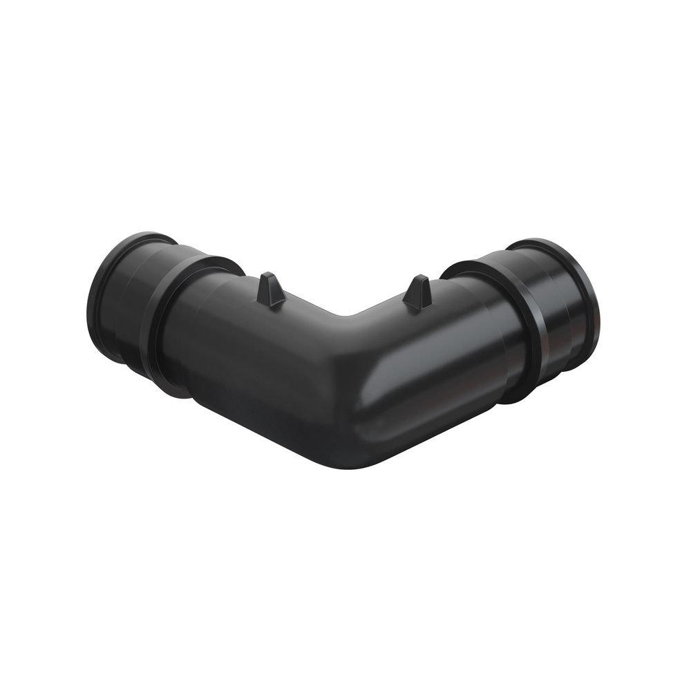 Jones Stephens Black Plastic PEX Expansion 90&deg; Elbow 
