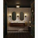 3-Light Flush Mount, Brushed Nickel 