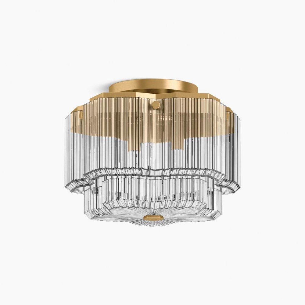 OCCASIONO 3 LIGHT FLUSH MOUNT 