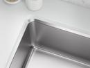 32-1/4 in. Undermount Stainless Steel Single Bowl Kitchen Sink 