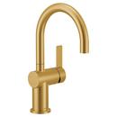Moen Brushed Gold Single Handle Lever Bar Faucet 