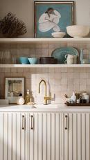 Moen Brushed Gold Single Handle Pull Down Kitchen Faucet 