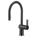 Moen Matte Black Single Handle Pull Down Voice Activated Kitchen Faucet 