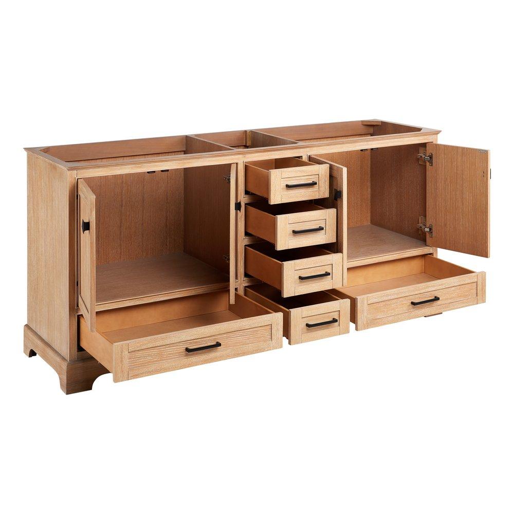 *CVR* 72 VANITY  DRIFTWOOD BROWN 