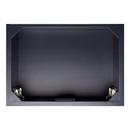 *CVR* 30 VANITY WITH RECT UNDERMOUNT SINK  MIDNIGHT NAVY BLUE  CARRARA MARBLE NO FAUCET HOLES 