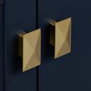 *CVR* 30 VANITY WITH RECT UNDERMOUNT SINK  MIDNIGHT NAVY BLUE  CARRARA MARBLE NO FAUCET HOLES 