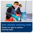 Tork Grey 16-3/10 x 14 in. Polyester Cleaning Cloth (Case of 120, Pack of 4) 