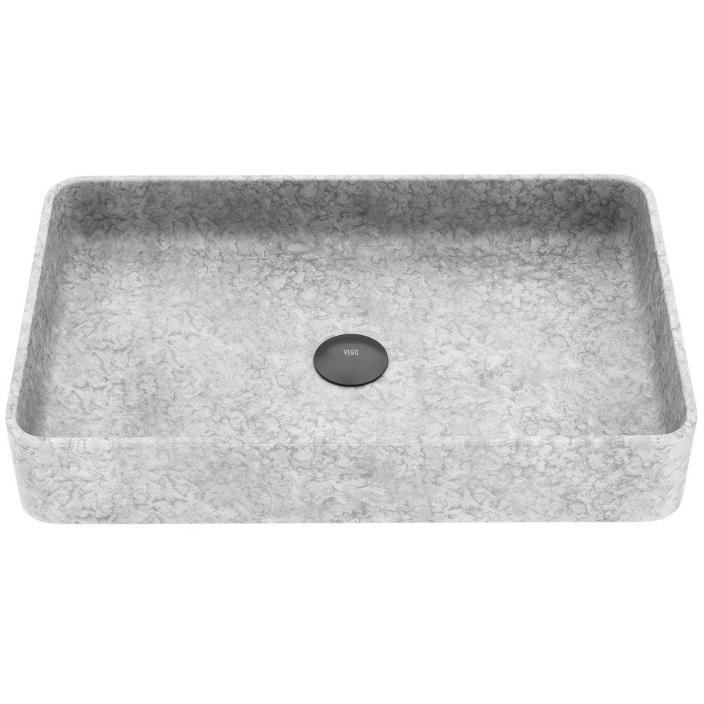 23X14 1H 1B CNCRT TM LAV SINK GREY 
