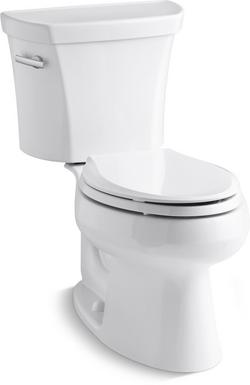 1.6 gpf Elongated Two Piece Toilet in White