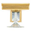 32 in. Linear Shower Drain with Drain Flange in Brushed Gold 