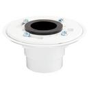6 in. Square Tile-In Shower Drain with Drain Flange in Brushed Gold 