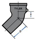 4 SV EC CI 1/8 BEND 