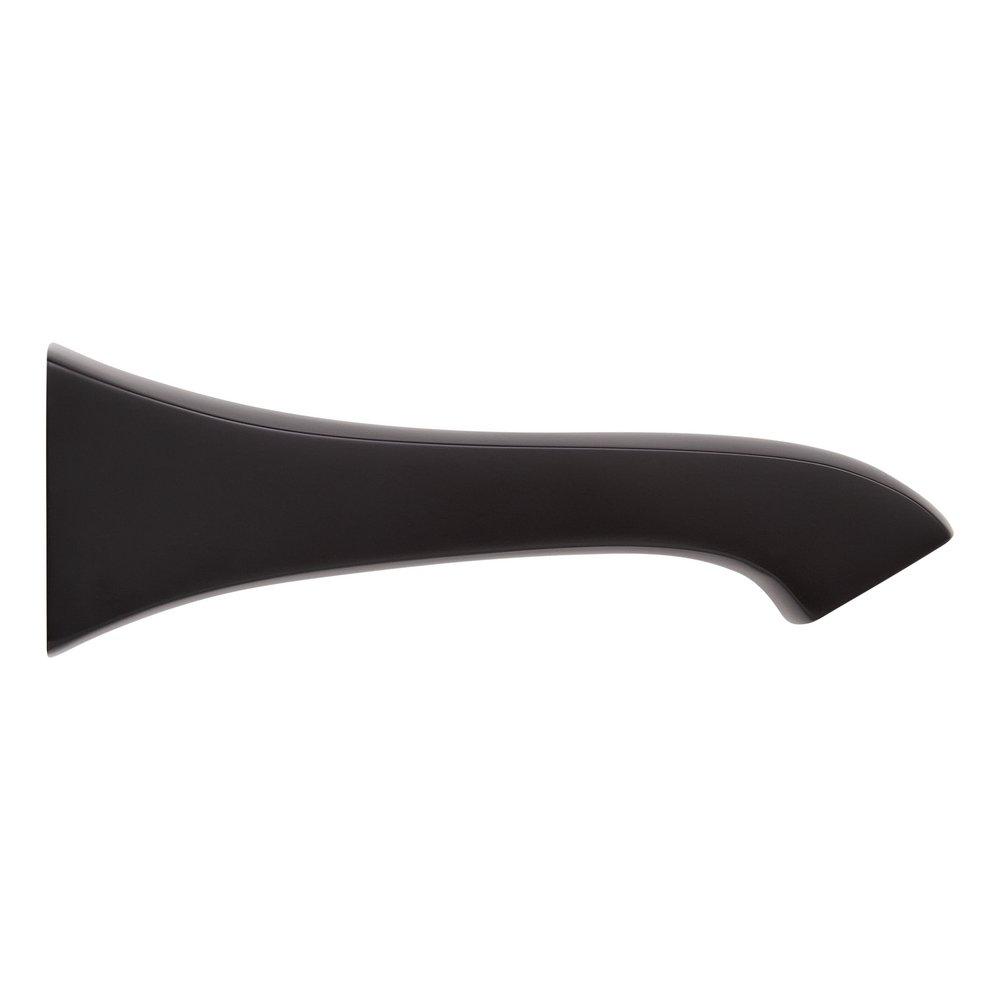 7-3/8 in. Shower Arm in Matte Black 