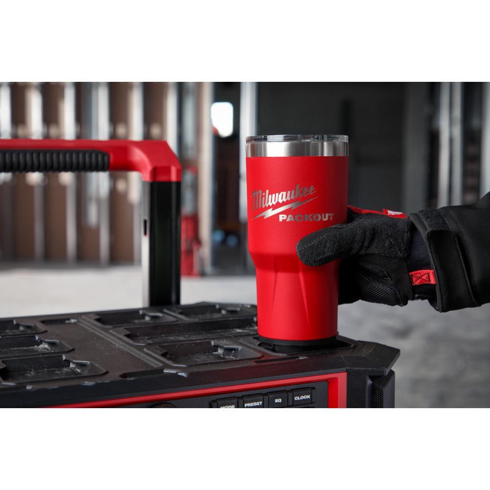 Milwaukee&reg; Red Metal Tumbler 