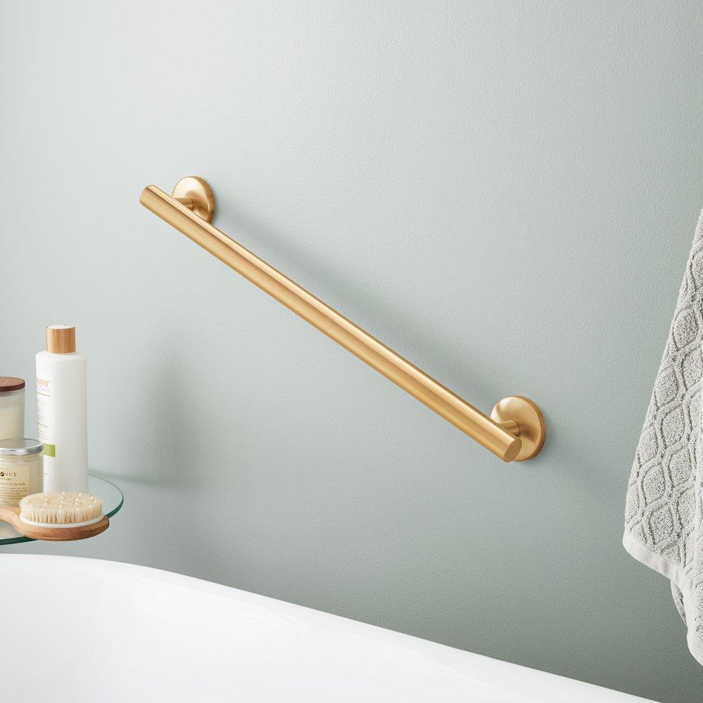 24 CONTEMPORARY GRAB BAR MATTE BLACK 