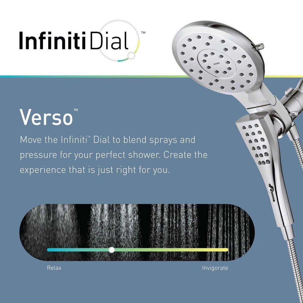 Moen Matte Black Multi Function Hand Shower 
