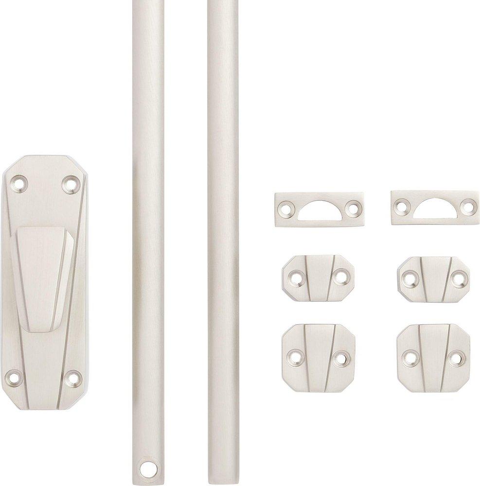 BRASS CABINET CREMONE BOLT BRUSHED BRASS 