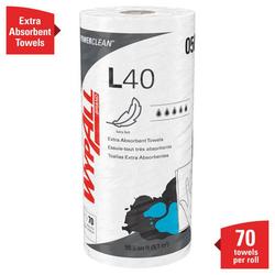 WYPALL L40 WIPES SM RL 70 WHIT