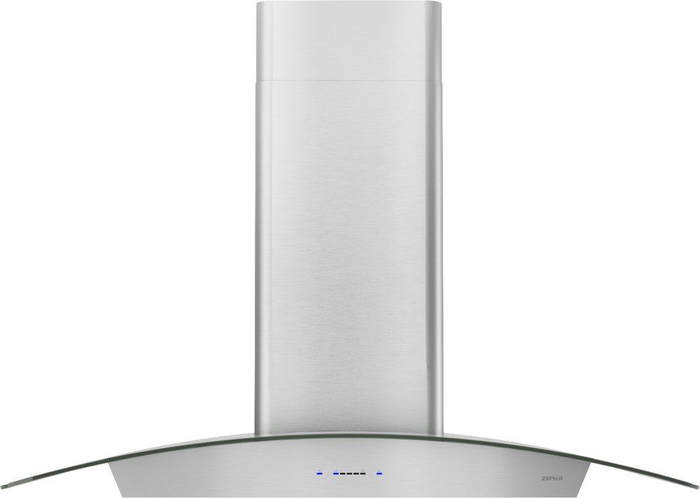 Ravenna 30 in. LED Wall Hood in Stainless Steel with Clear Glass 