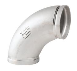 6 in. Grooved Schedule 10 304L Stainless Steel 22-1/2 Degree Elbow