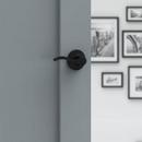 Kwikset Matte Black Passage Lever 