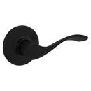 Passage Lever in Matte Black