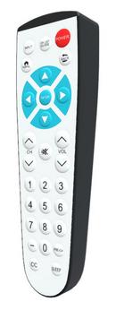 CR4 Full Function Remote for all LG, Samsung & RCA Commercial TVs