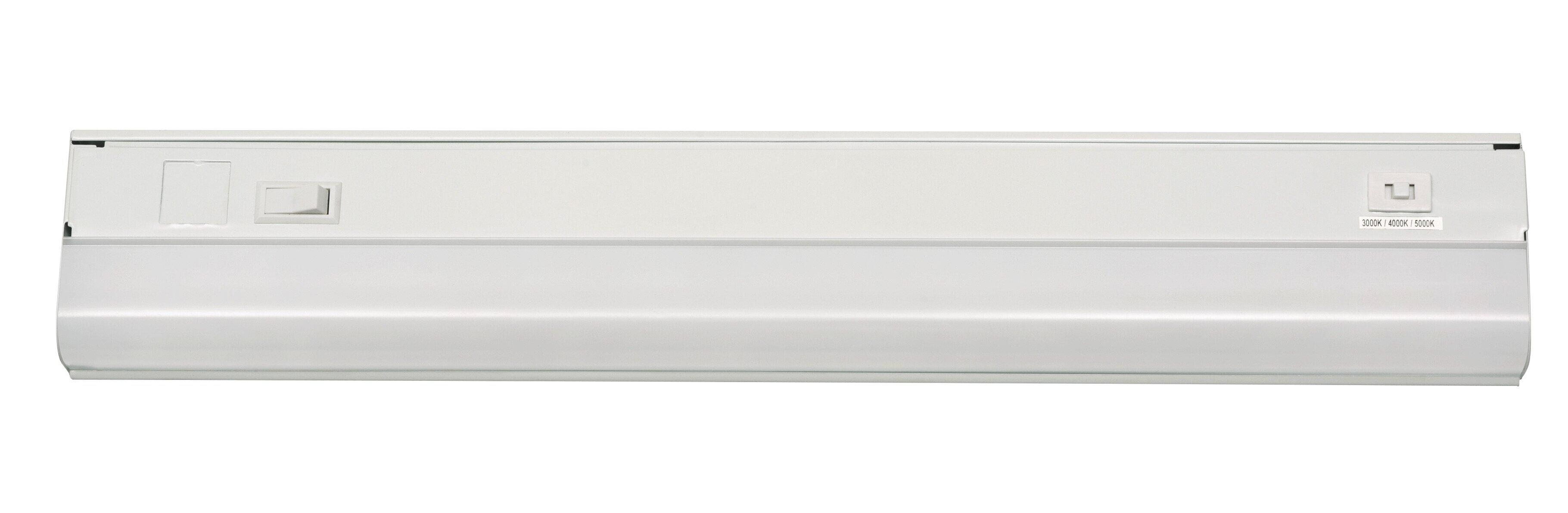 AFX White 42 in. LED Under Cabinet Light Bar from the T5L Collection 