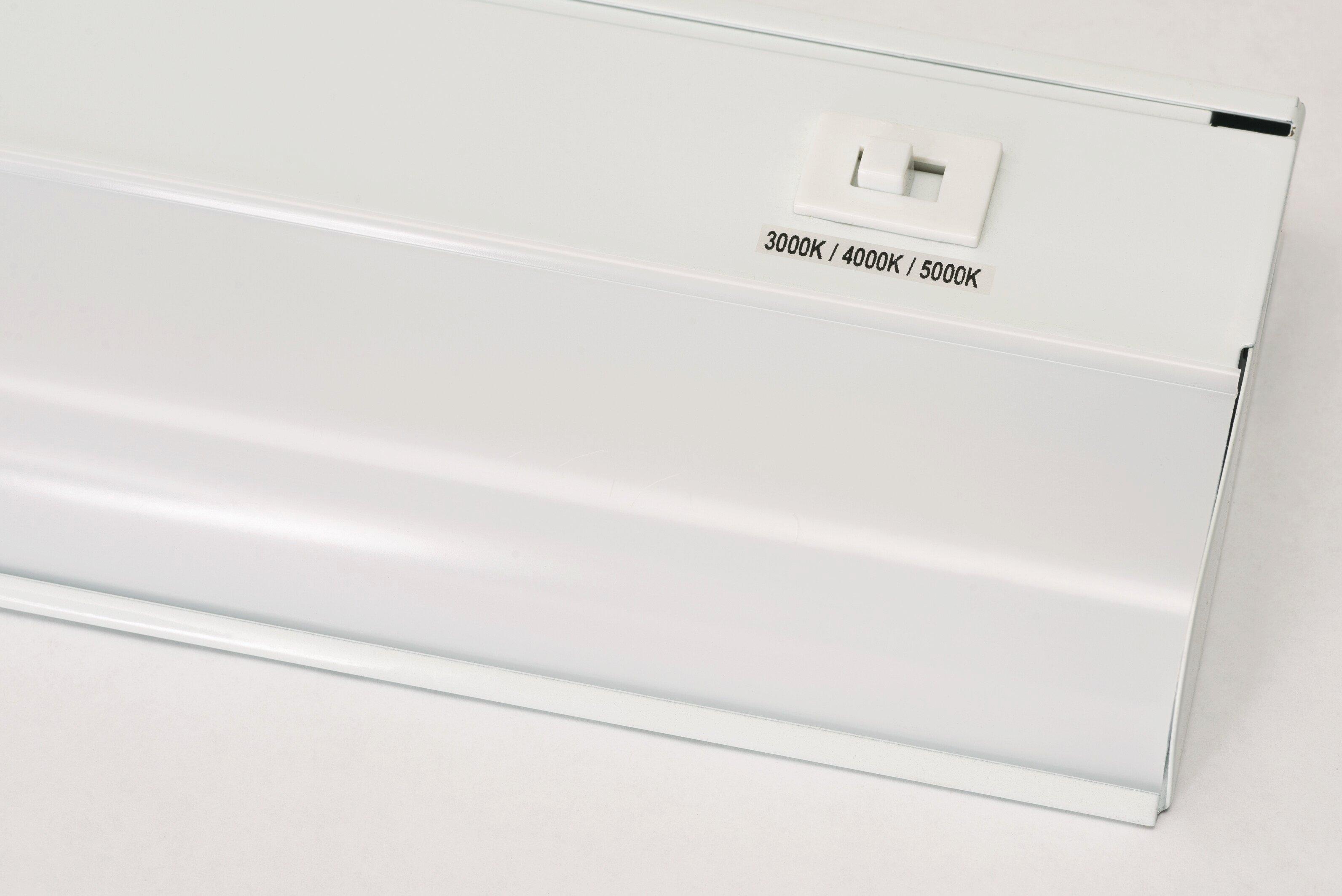 AFX White 18 in. 9W 1-Light Integrated LED Under Cabinet Lighting 
