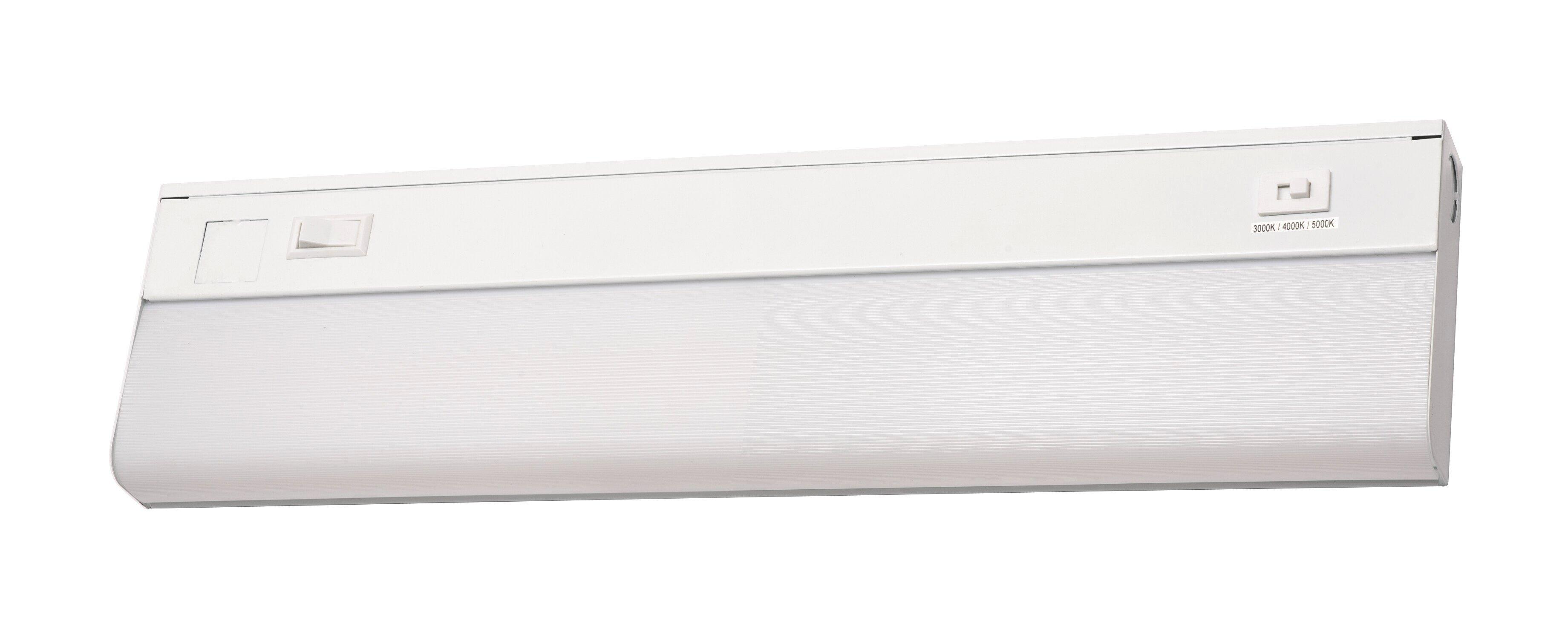 AFX White 18 in. 9W 1-Light Integrated LED Under Cabinet Lighting 