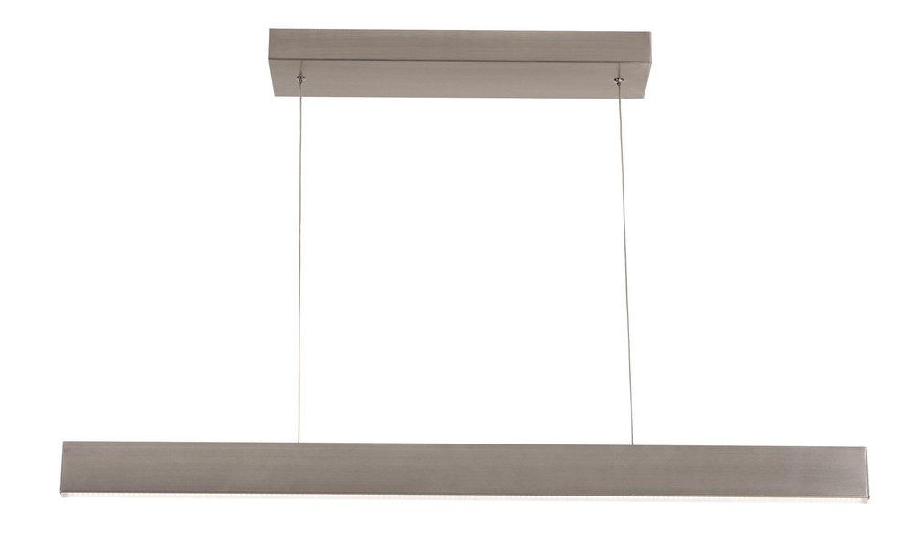 AFX Satin Nickel 23W 1-Light Integrated LED Pendant Light 