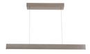 AFX Satin Nickel 23W 1-Light Integrated LED Pendant Light 