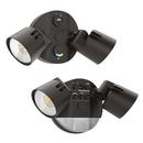 HGX Double Light 8-5/16" Wide Adjustable LED Outdoor Flood Light in Dark Bronze