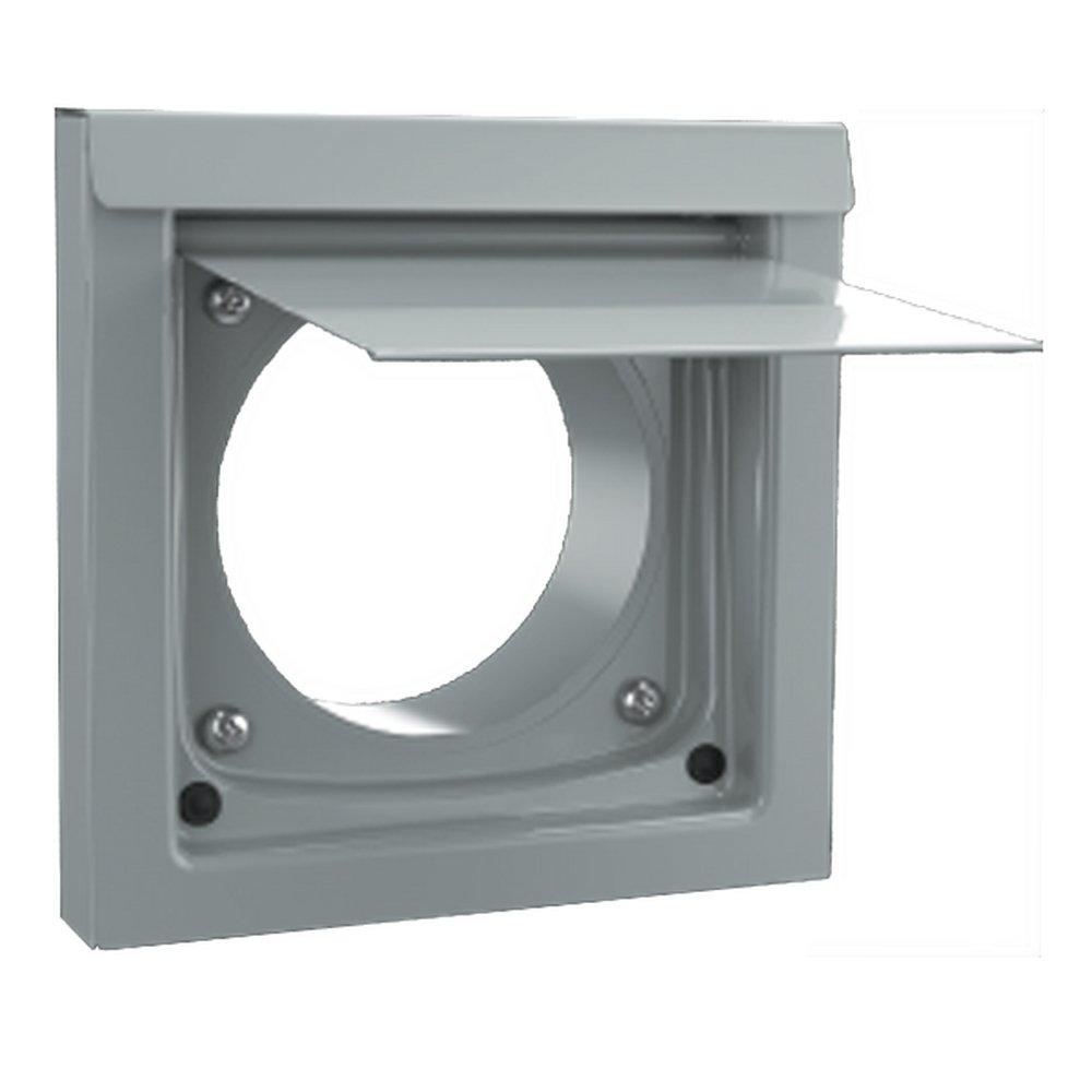 FLUSH MOUNT DRYER WALL VENT PAINTABLE 