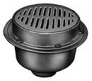 Josam Hub Cast Iron Floor Drain with 7-3/4 in. Round Grate 