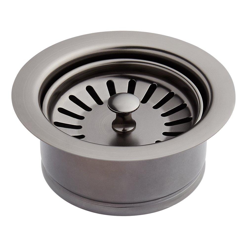 Disposer Flange Basket in Gunmetal image number 0