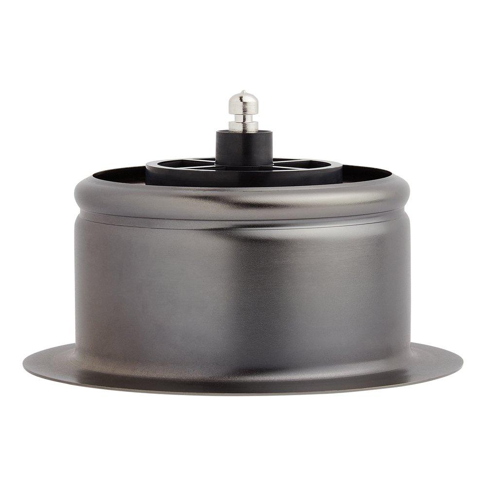 Signature Hardware Gunmetal Stainless Steel Plastic Disposer Flange 