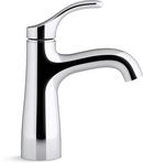 KOHLER Polished Chrome Single Handle Monoblock Bathroom Sink Faucet 