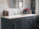 KOHLER Polished Chrome Two Handle Monoblock Bathroom Sink Faucet 