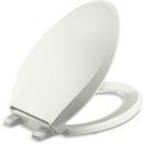 Elongated Closed Front Toilet Seat in Dune
