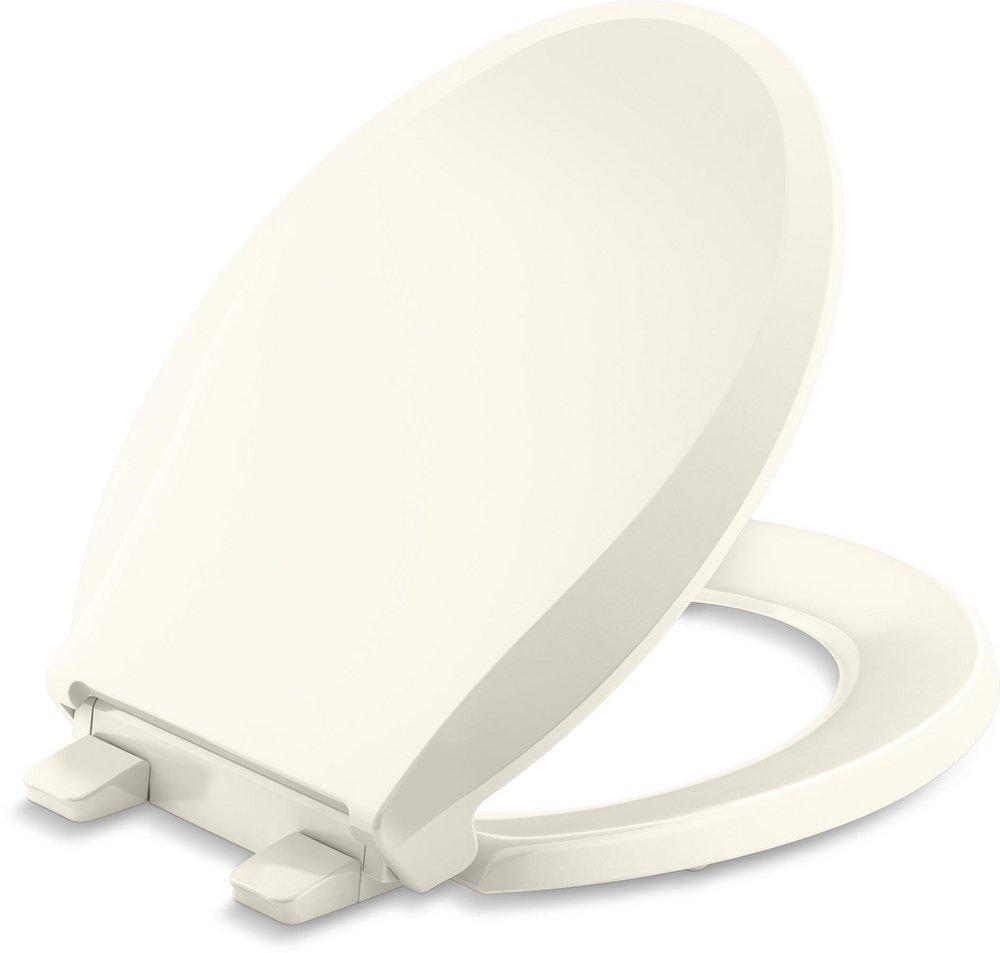KOHLER Biscuit Round Closed Front Toilet Seat 
